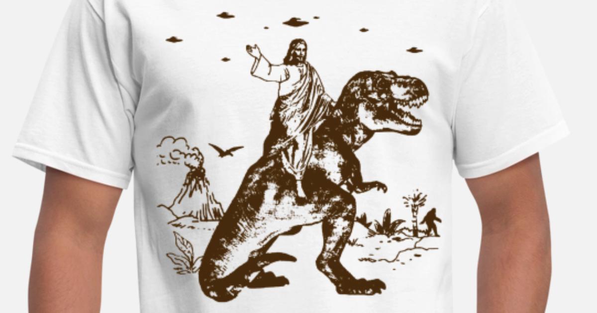 Jesus T Rex Atheist Jesus Dinosaur 